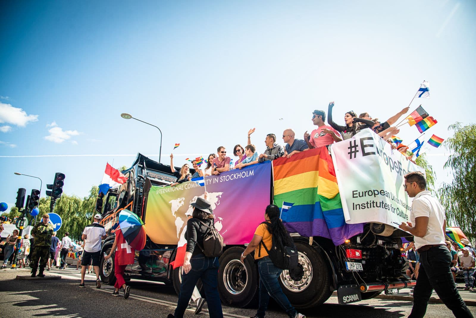 Stockholm Pride Parade 2026 får ny målgång